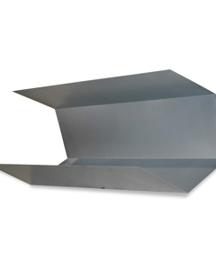 Cover f/elevat conveyor belt cpl galv 1500mm long